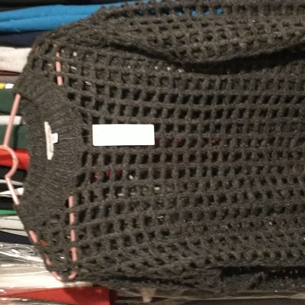 🛍️ Urban Outfitters loose, chunky knit sweater, XS, charcoal gray